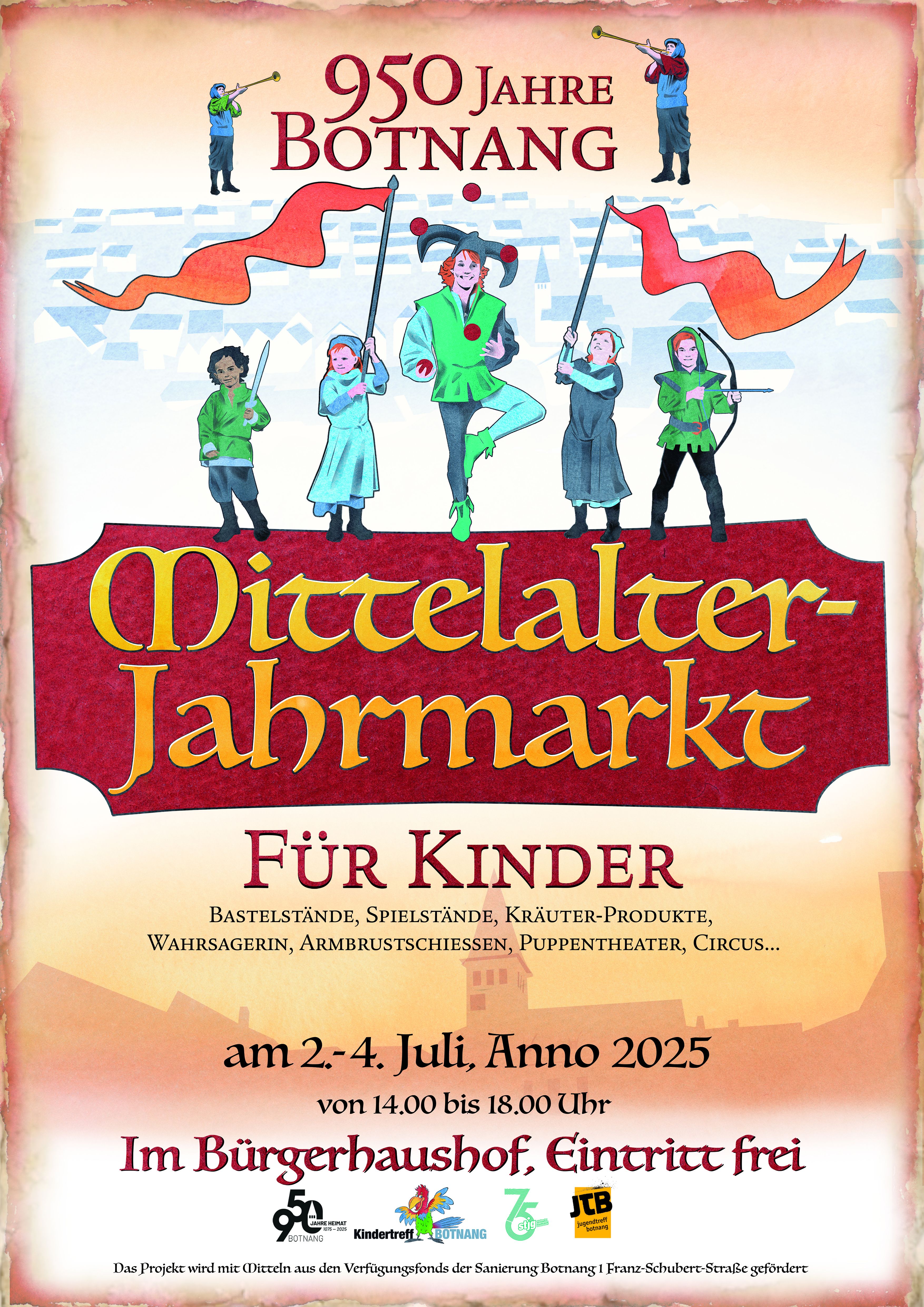 Ein Flyer der Veranstaltung.