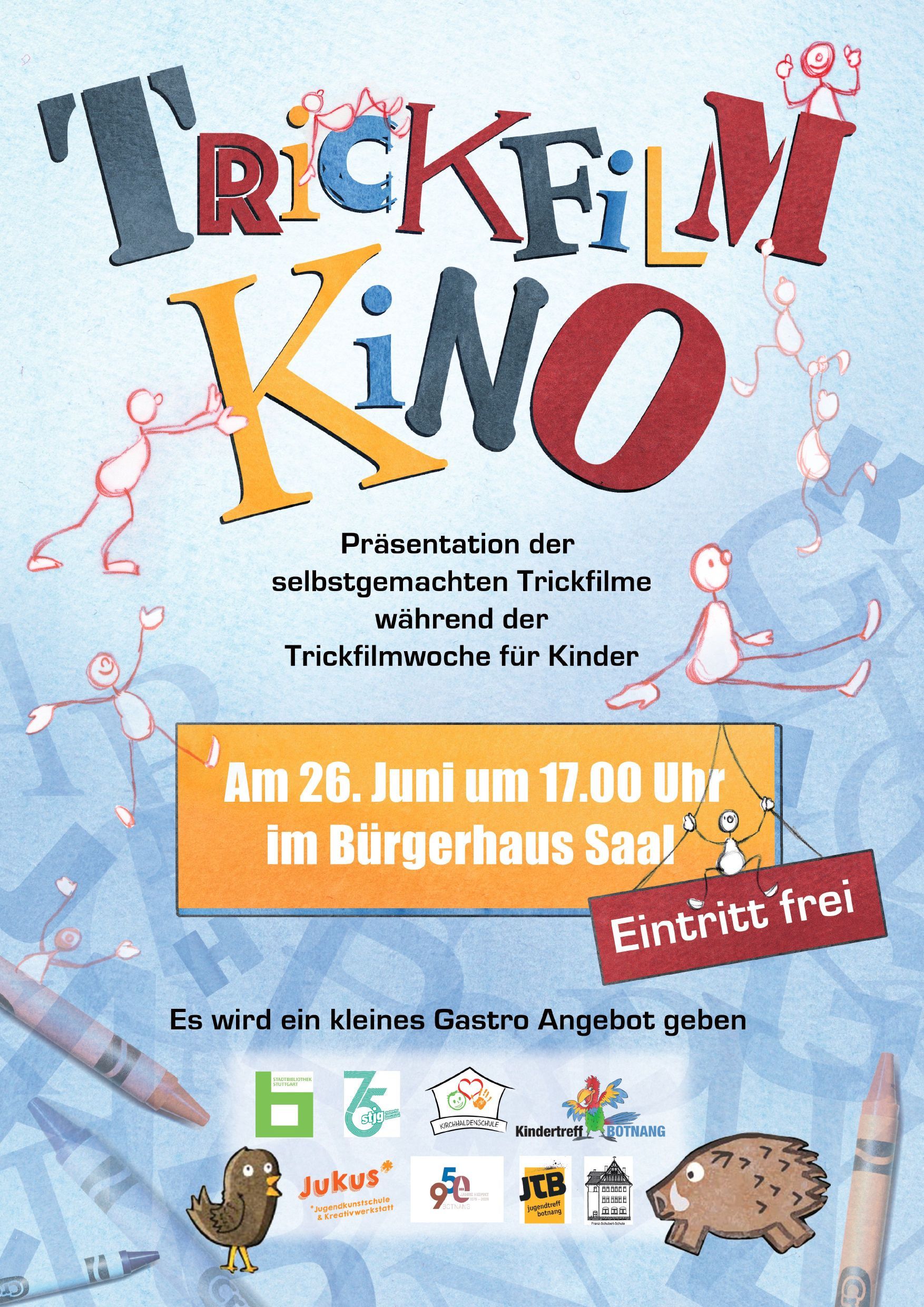 Ein Flyer der Veranstaltung.